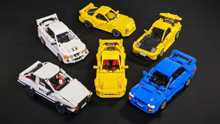 Top 5 LEGO Mazda RX7 Sports Car Models to Build